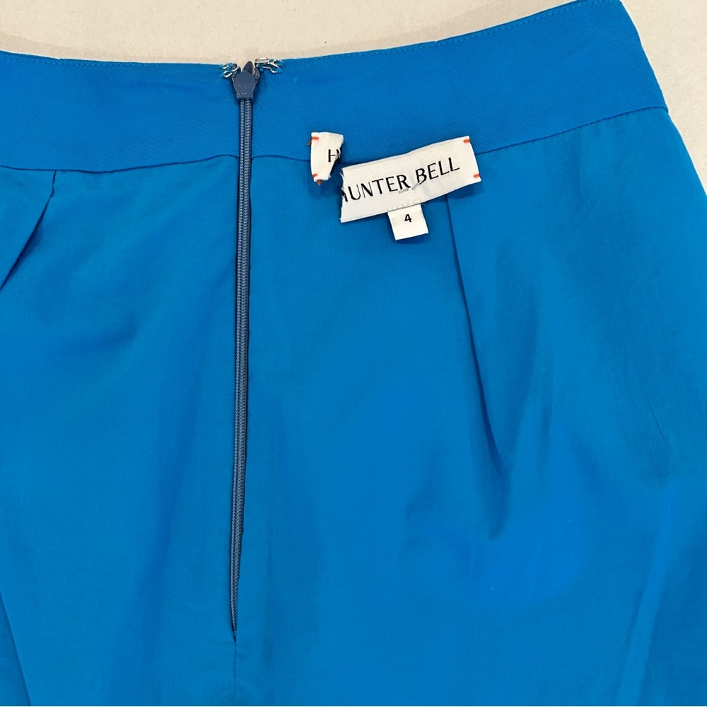Hunter Bell Blue‎ Women's Skirt Size 4 GUC - Picture 6 of 7